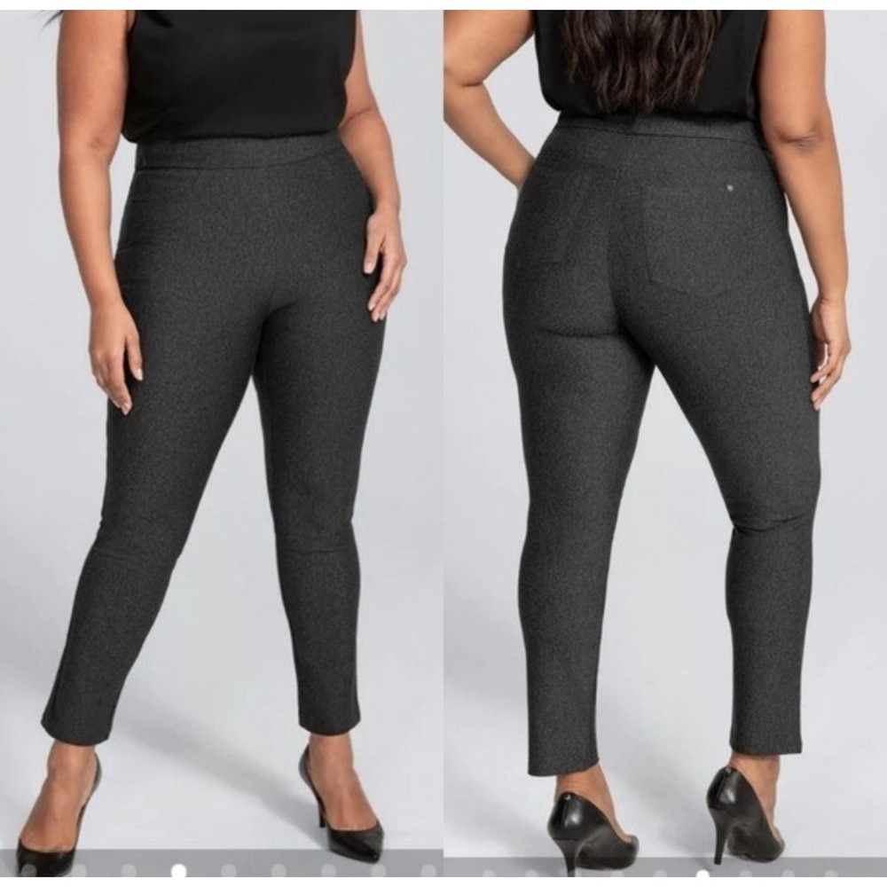 HONEYLOVE Everready sculpting ankle Pants Elastic Waist career minimalist  SZ LG